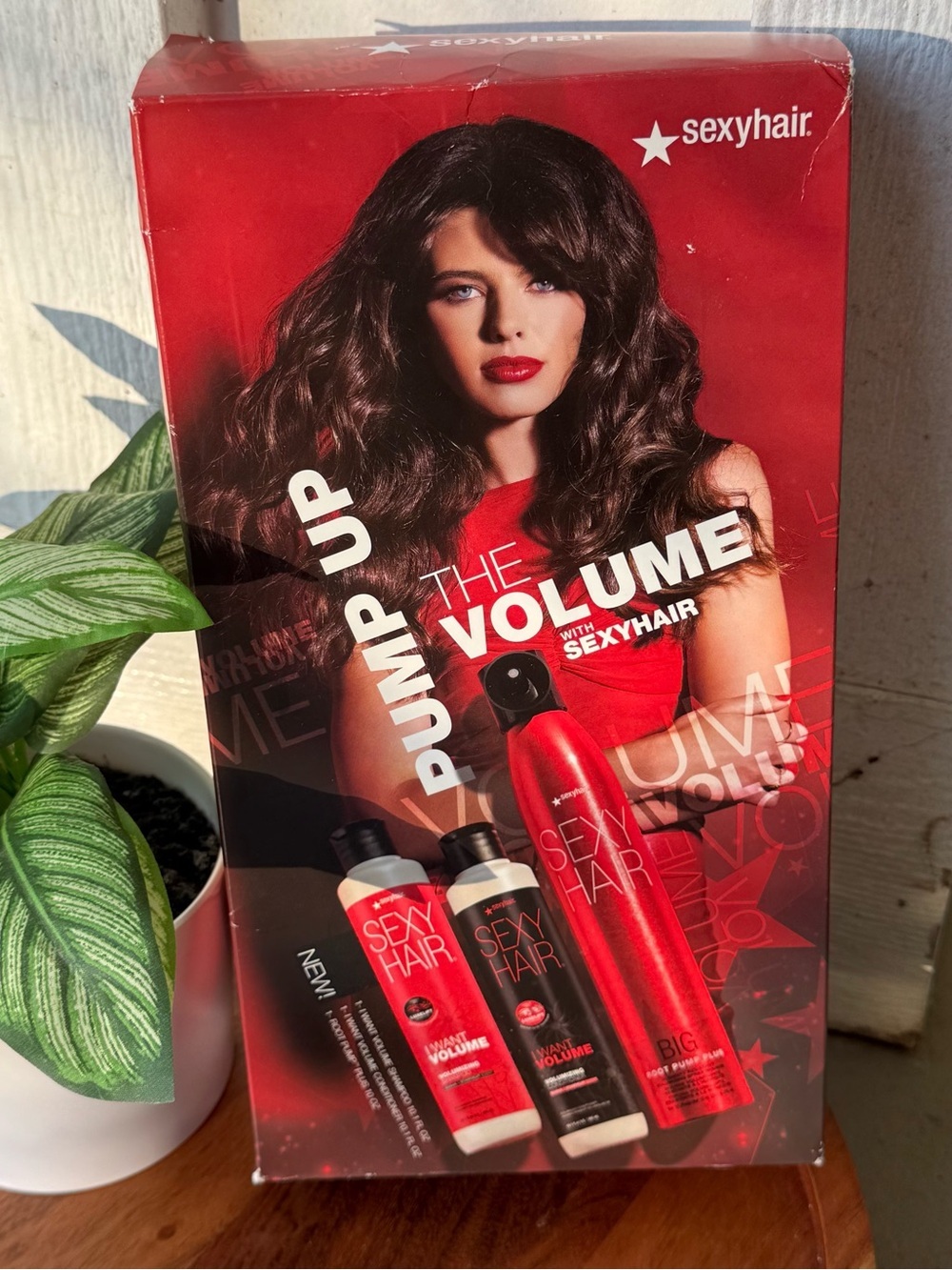 NEW SET of (3) THREE - SexyHair - Volumizing - Shampoo, Conditioner & Mousse